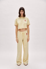 Crop Tee - Chino Green