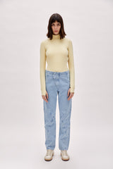 High Neck Bodysuit - Chino Green