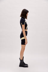 Boomerang Zip Up Top