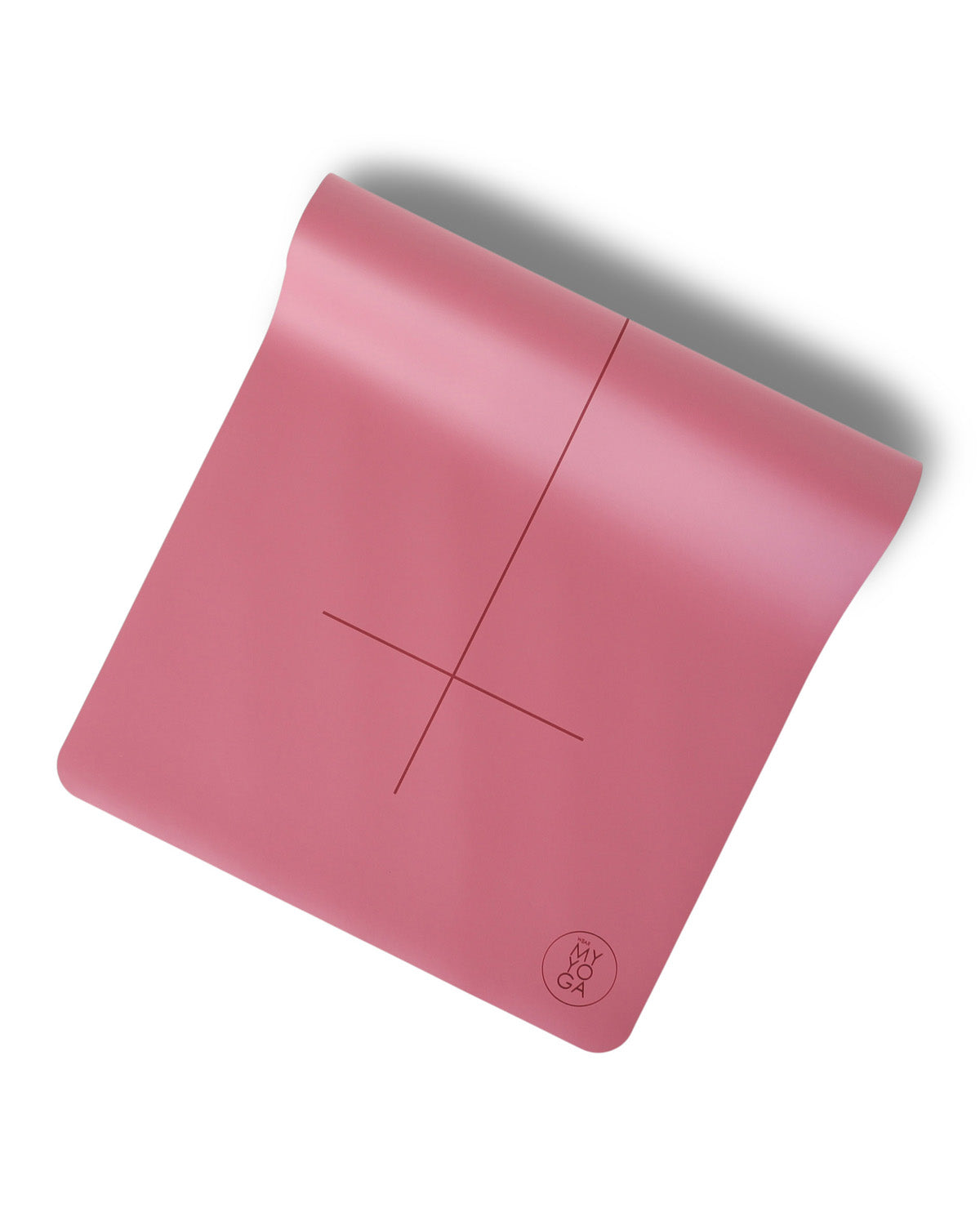 PU Yoga Mat Raspberry