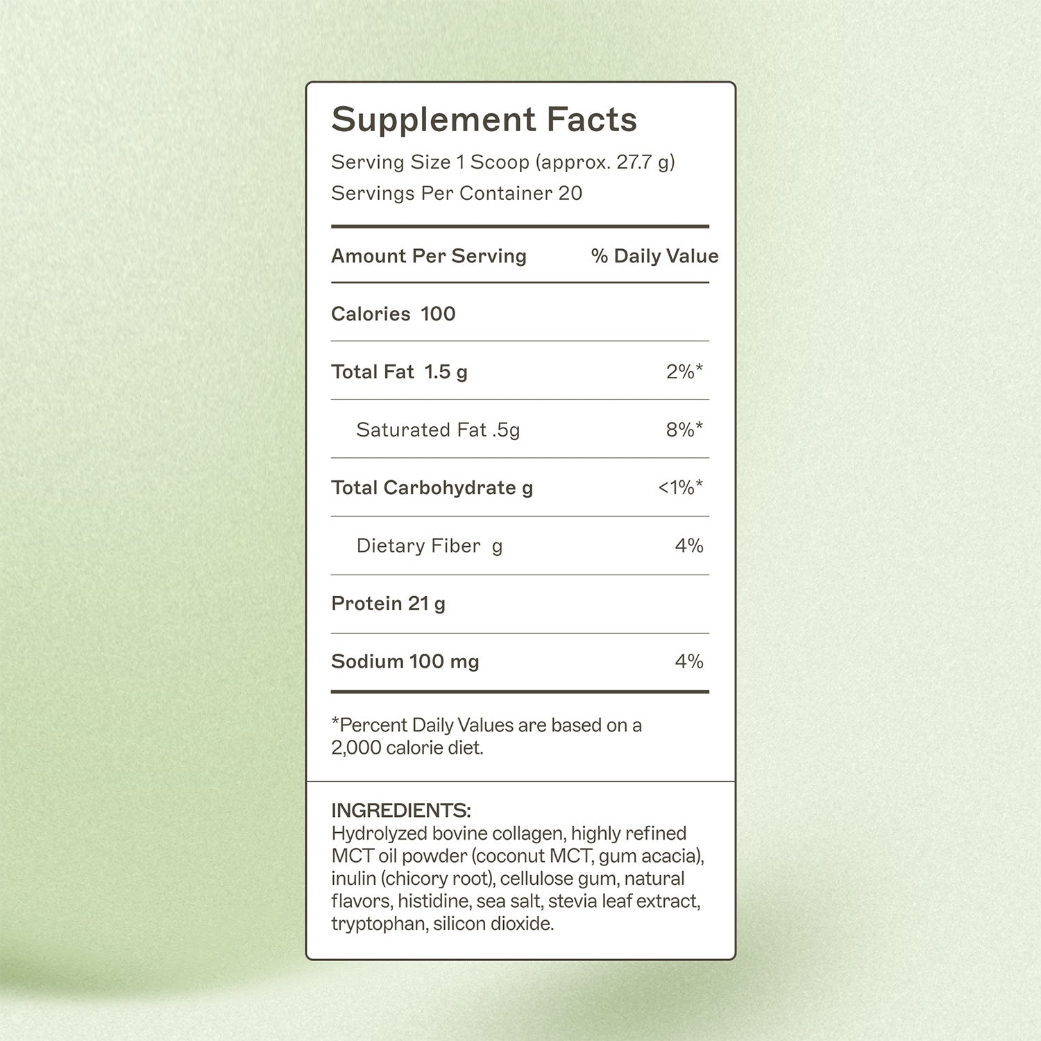 Paleo Protein Powder - Vanilla Bean