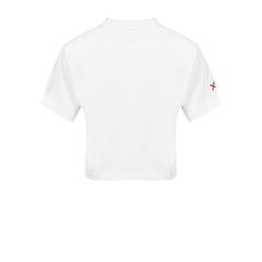 YOUR *ITCH SHOULDER PADDED T-SHIRT - WHITE