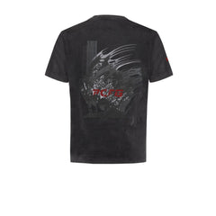 YOUR *ITCH PRINTED T-SHIRT - JET BLACK