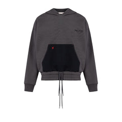 YOUR *ITCH TWO CORD HOODY - ASPHALT