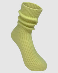 Cashmere Socks - Pistachio