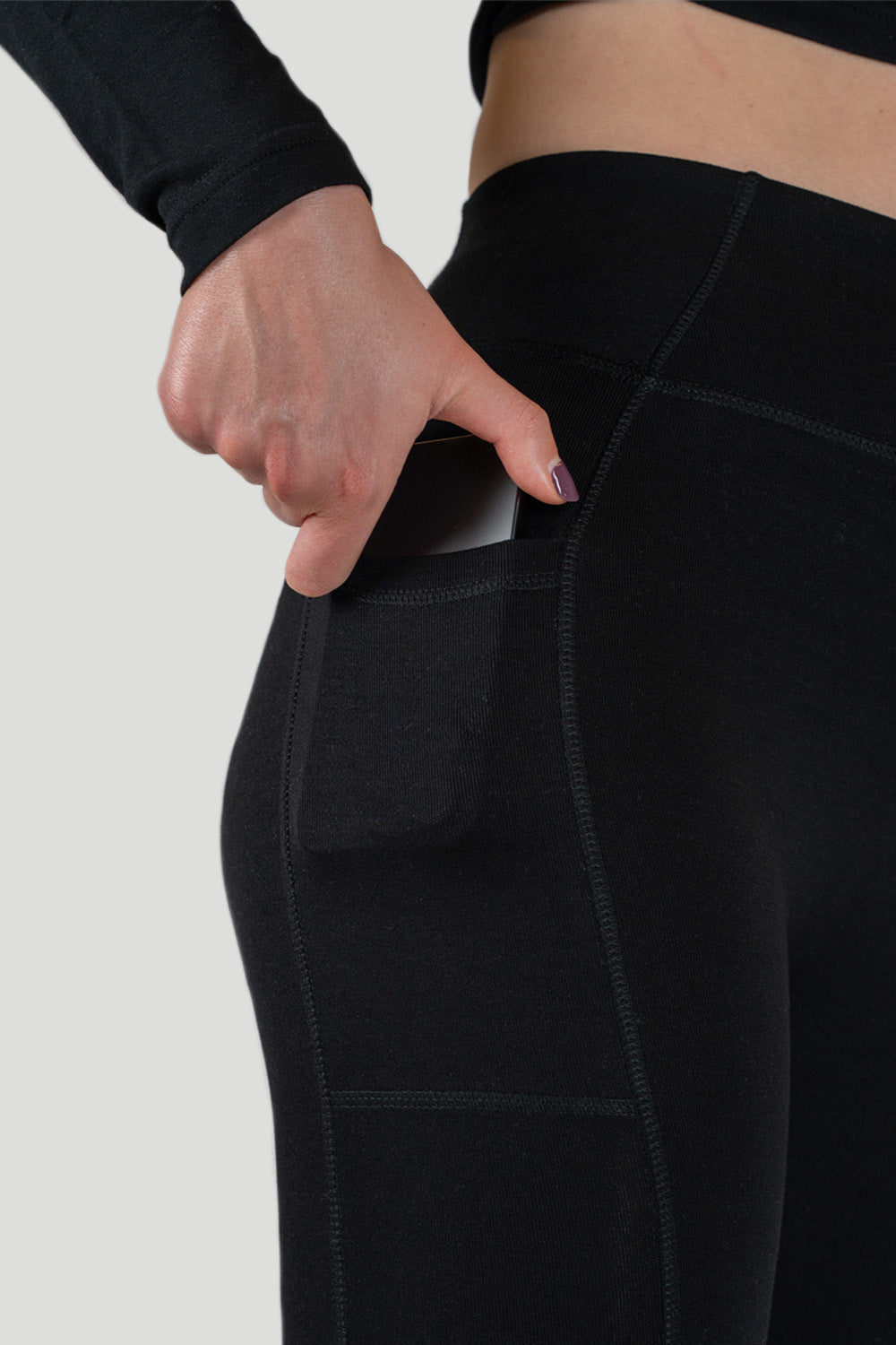 [PF91.Wood] Pocket Leggings
