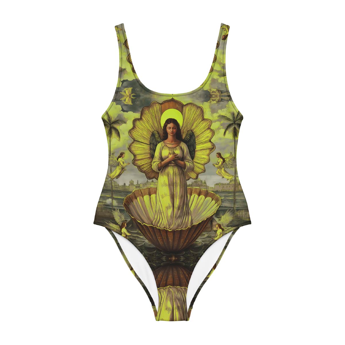 Pool Swimsuit Blessed Shell - One Piece