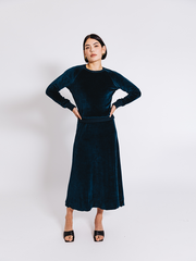 Organic Velour Dress