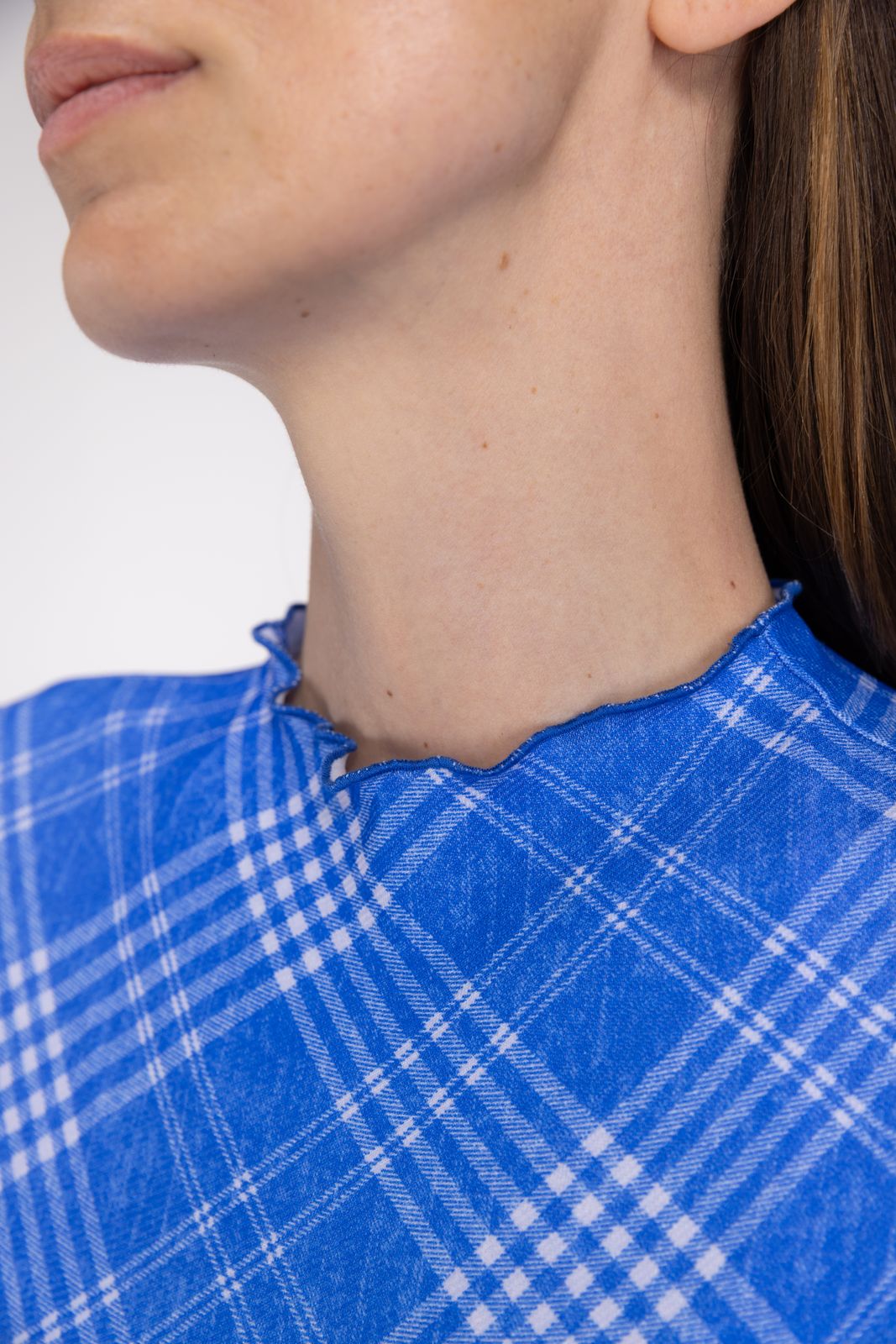 Rash Guard ― Blue Check
