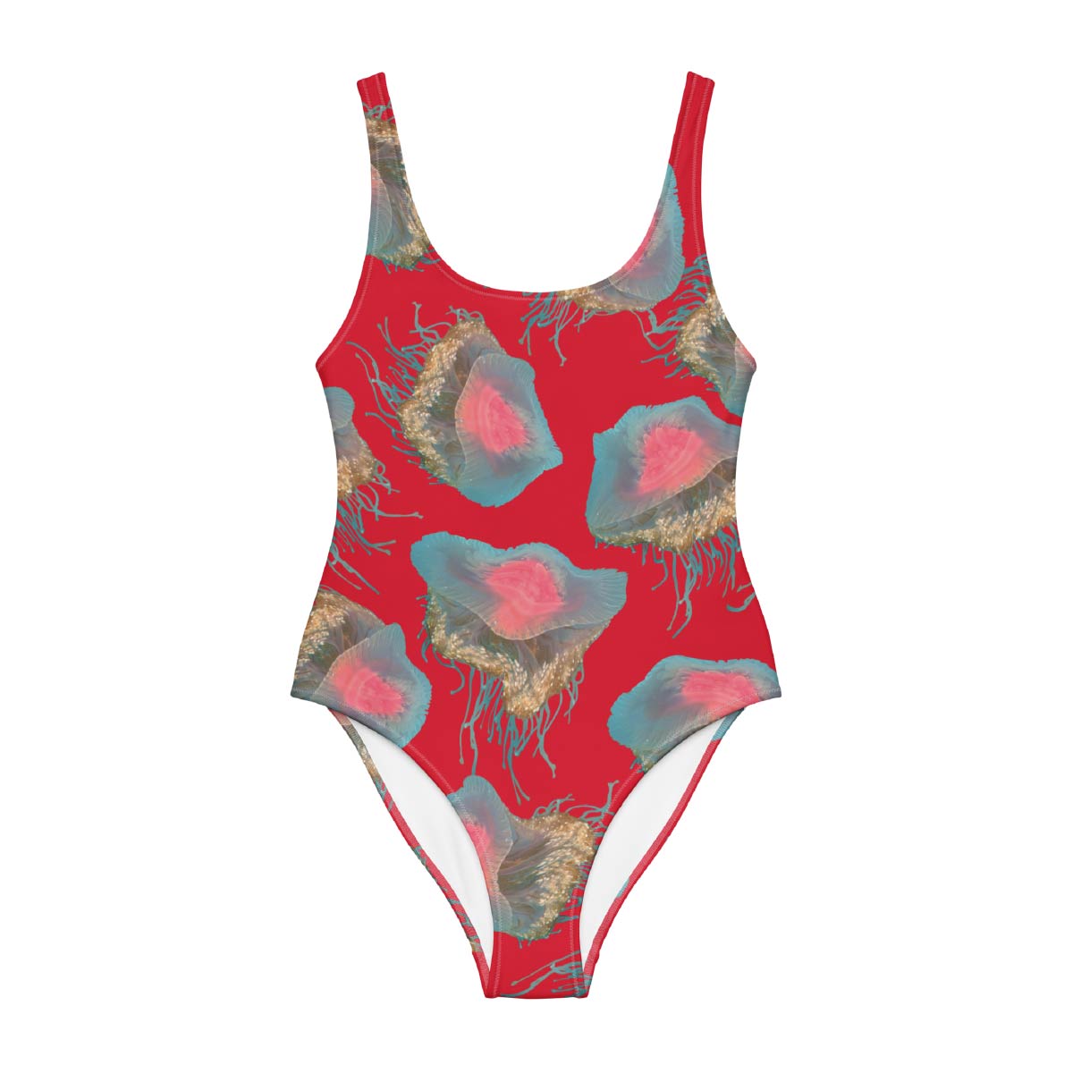 Red One Piece Swimsuit - Medusa