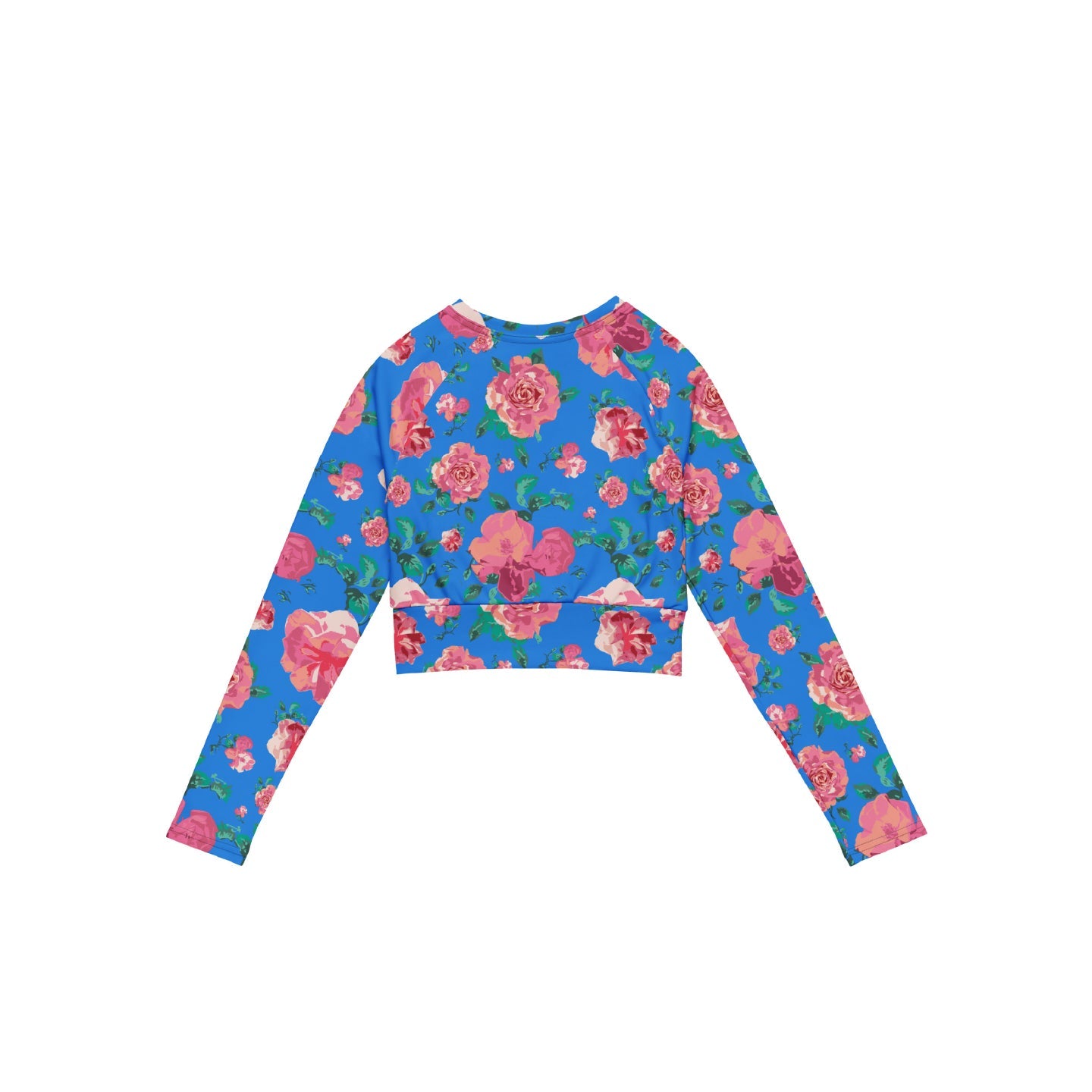 Eden Rose Long Sleeve Crop Top