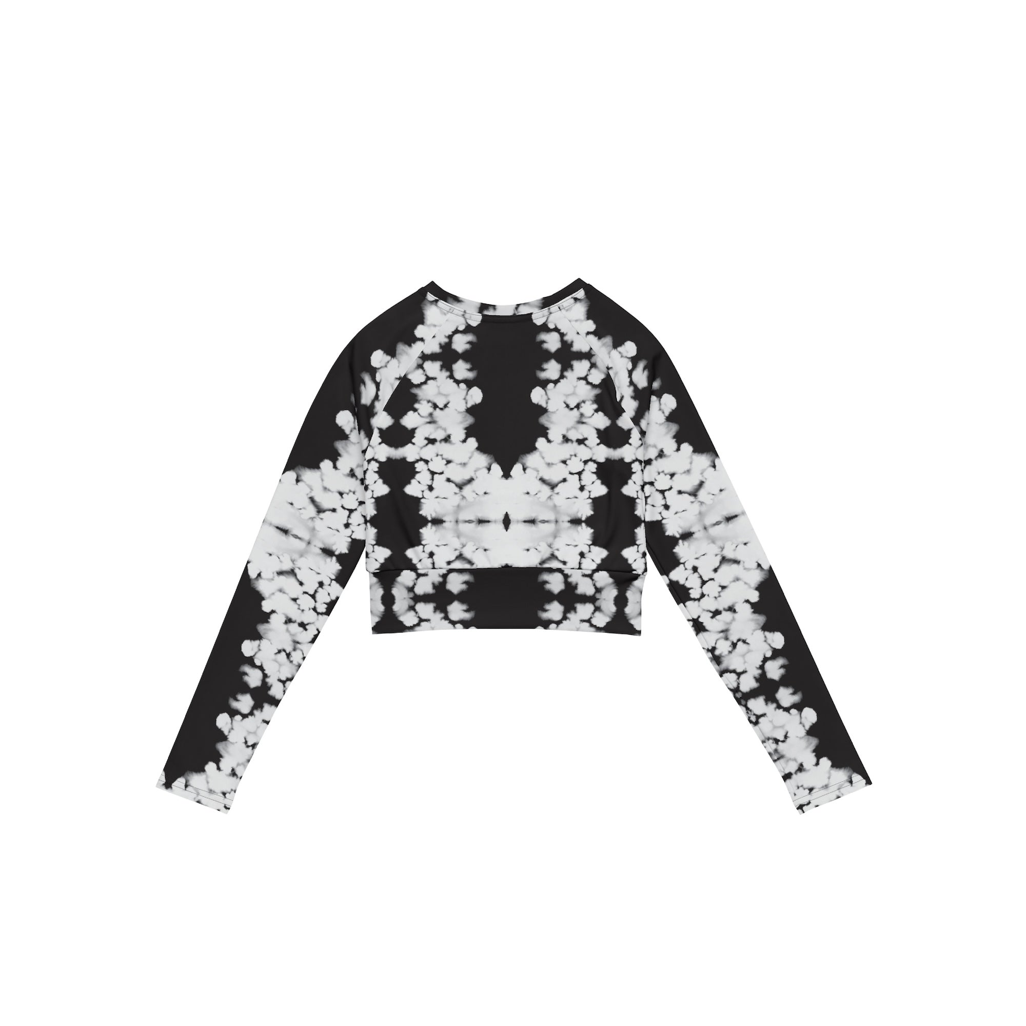 Ink Theory Long Sleeve Crop Top