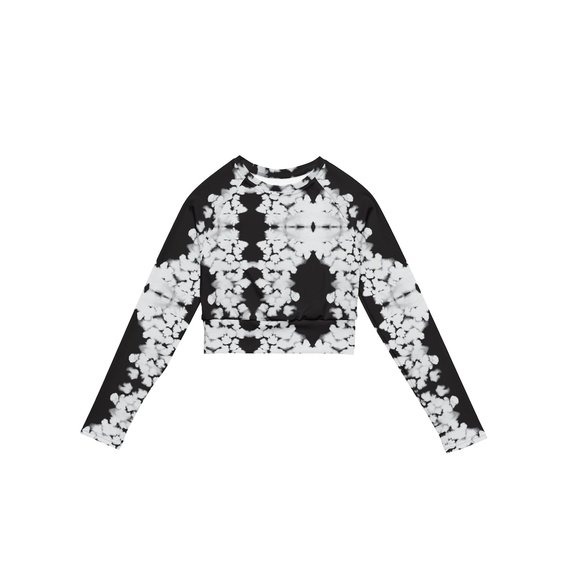 Ink Theory Long Sleeve Crop Top