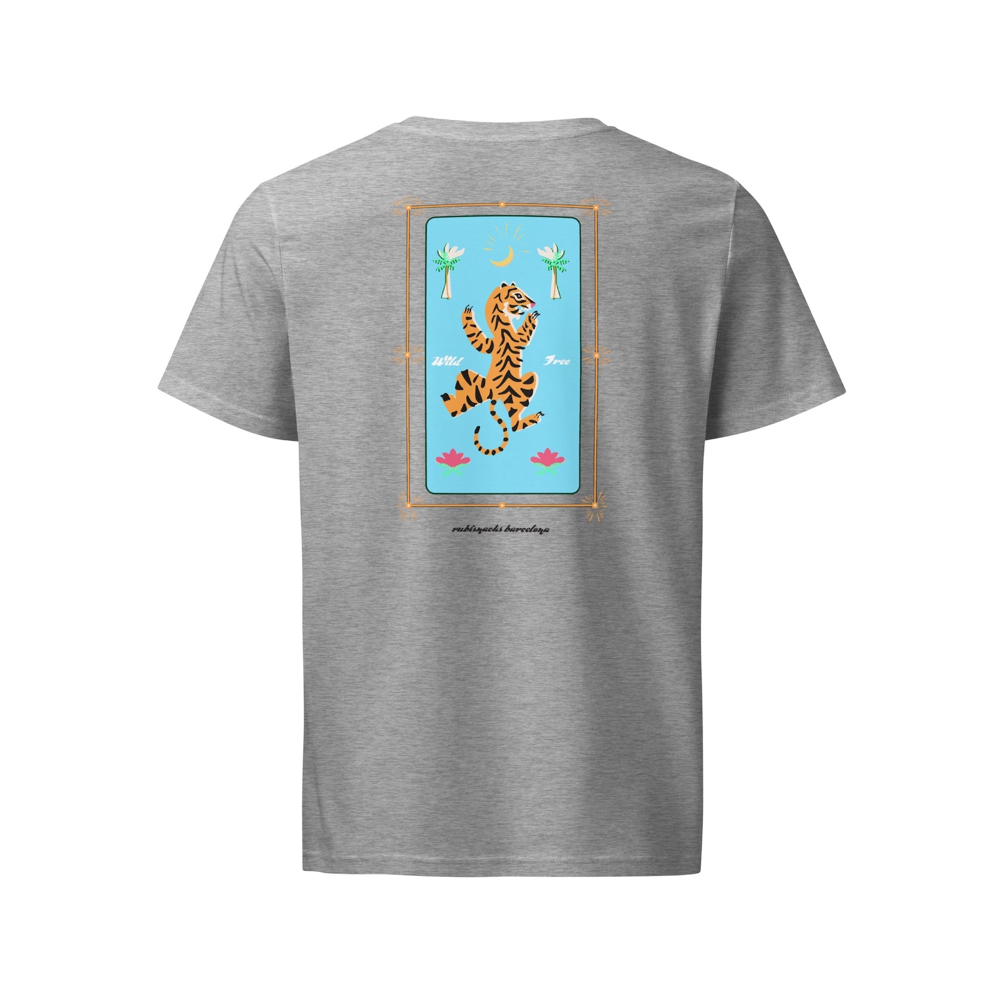 Wild & Free Tiger - Organic Cotton T-Shirt