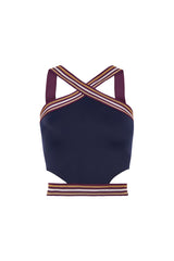 Melbourne 1956 Top Dark Blue