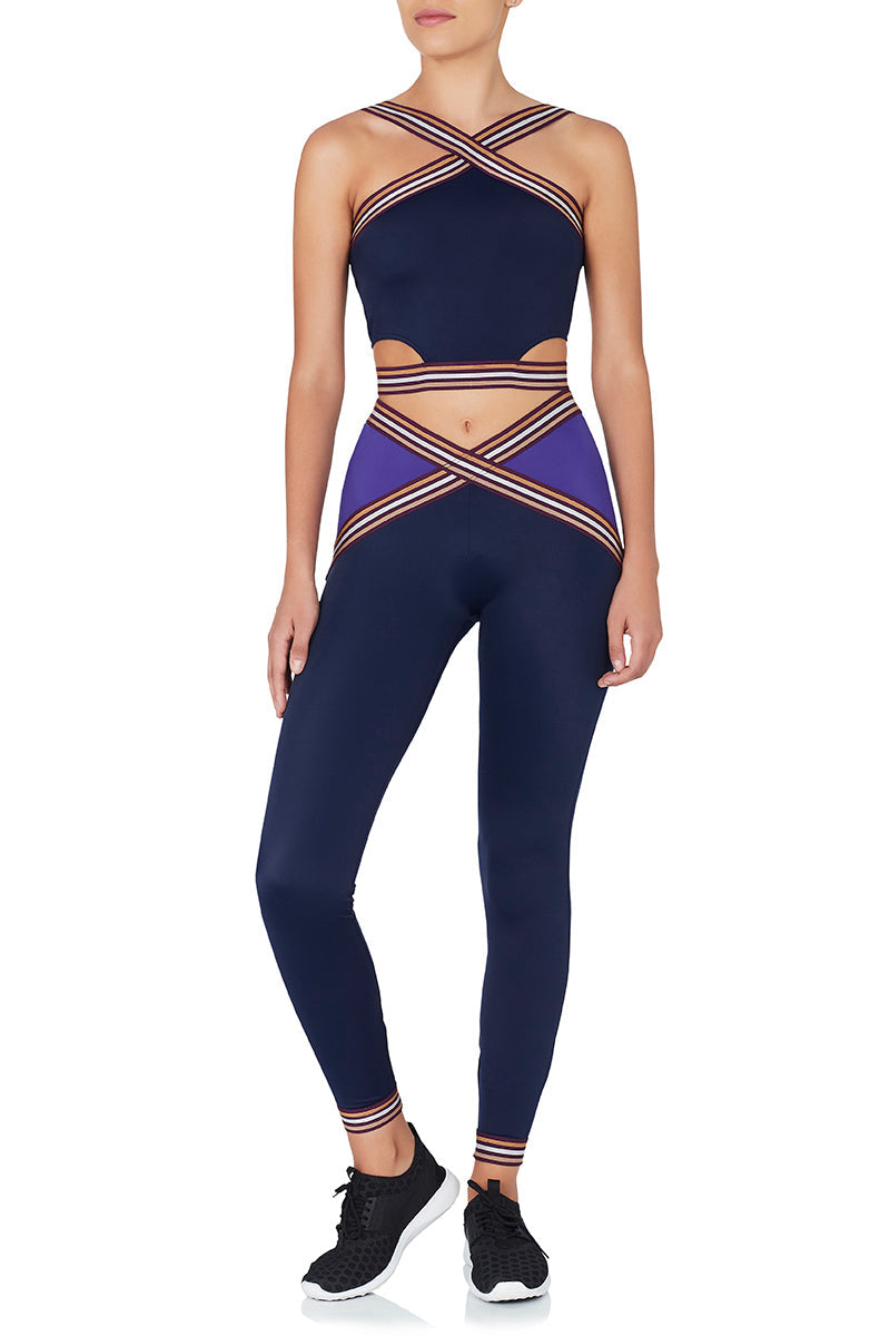 Melbourne 1956 Top Dark Blue