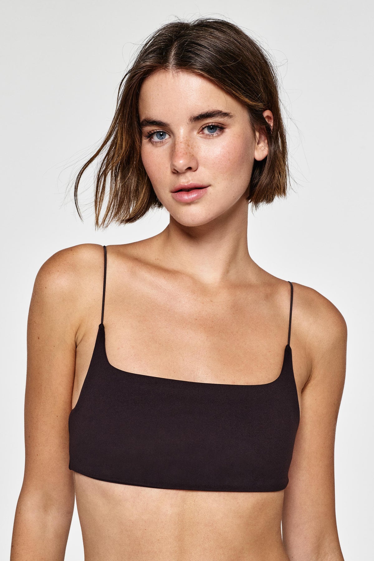 SKINNY BRA - GANACHE