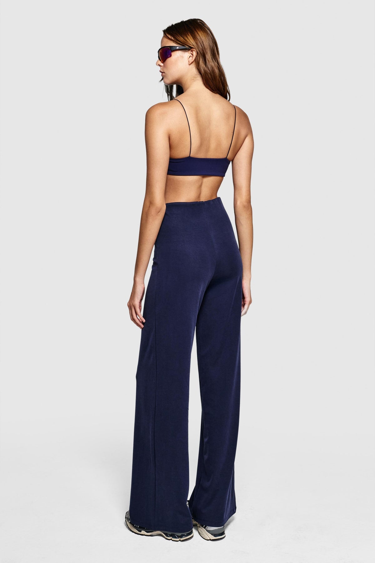 STUDIO PANTS - DUSTY NAVY