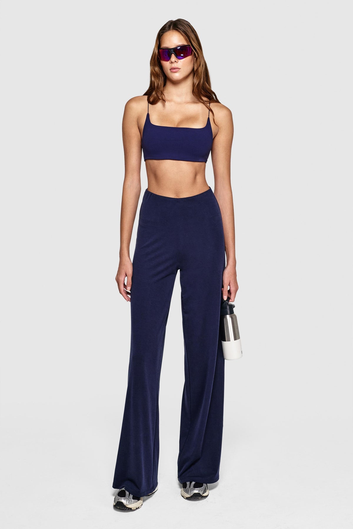 STUDIO PANTS - DUSTY NAVY
