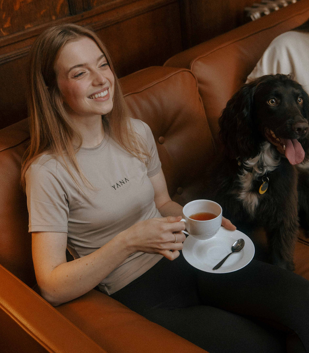 Truffle Fitted Tee
