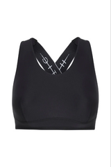 Arolla Racerback Sports Bra Top Lava Stone