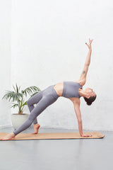 Wrap Leggings - Pearl Grey