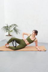 Wrap Leggings - Earth Khaki