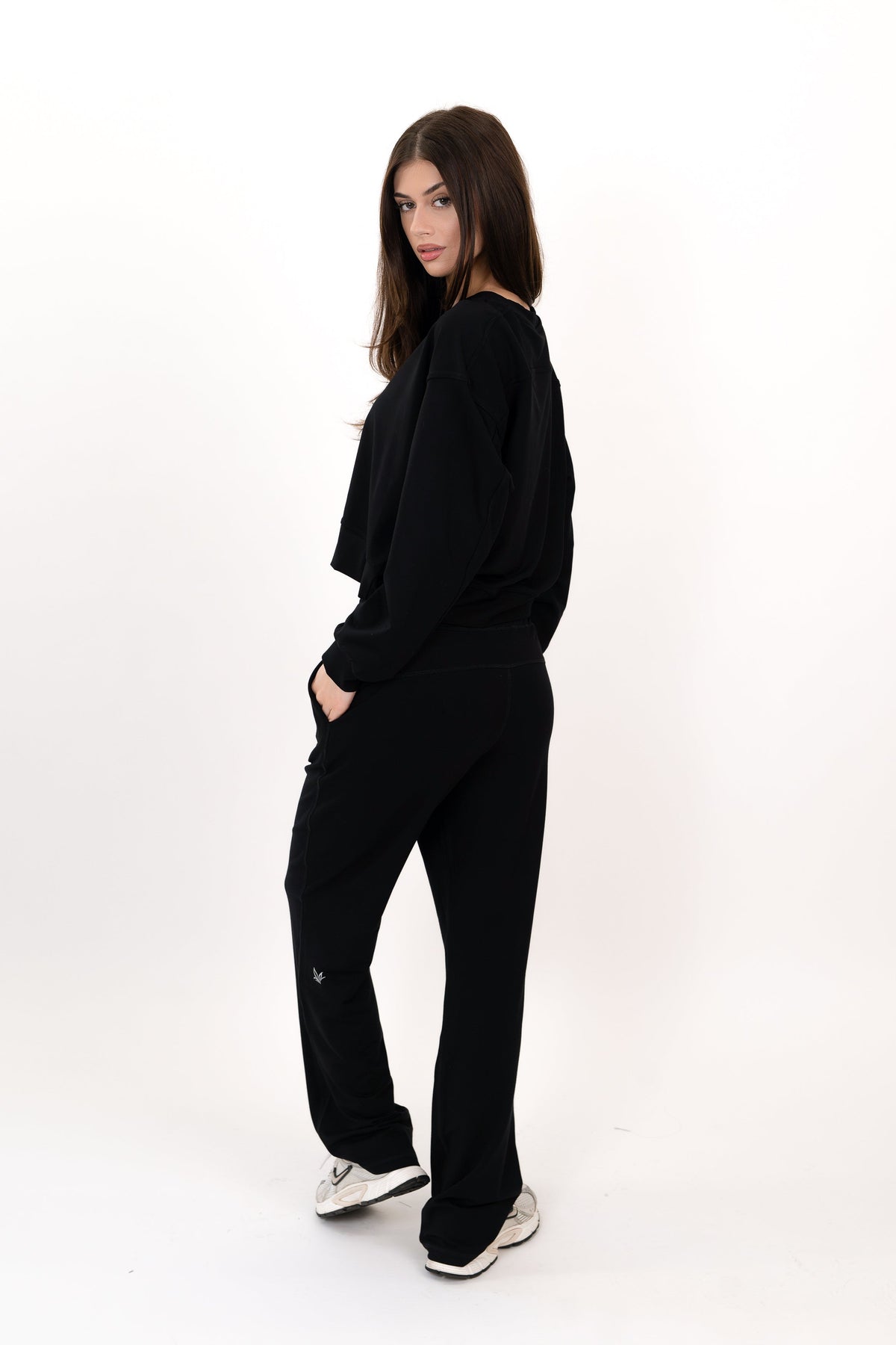 Bamboo Solace Wide Leg Sweatpant