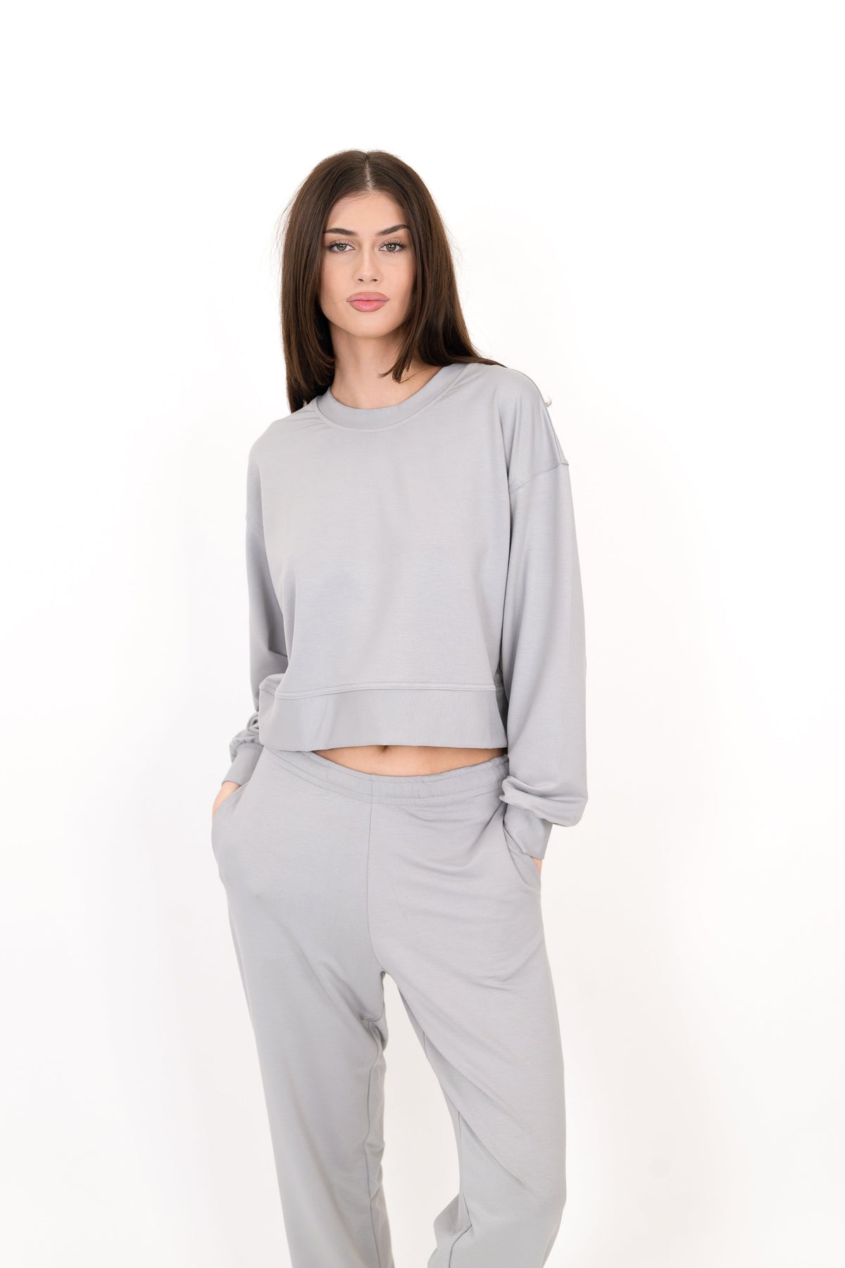 Bamboo Solace Crew Neck Pullover