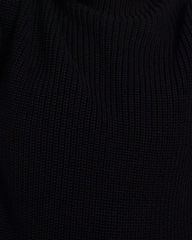 Laumės: Black Merino Wool Sweater - Promo