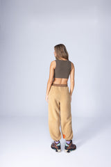 TEDDY JOGGER - BAGUETTE BROWN