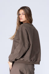 ROND SWEATSHIRT -  RUSTY GREEN