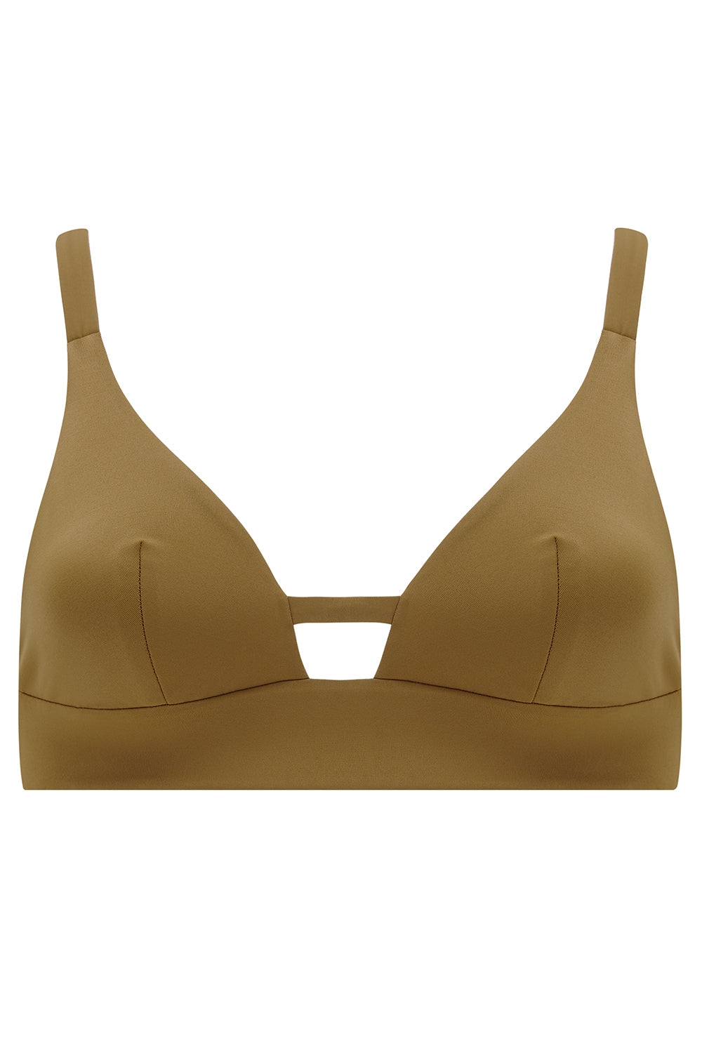 The 'Abella' Bikini Bra in Reversible White Seagrass