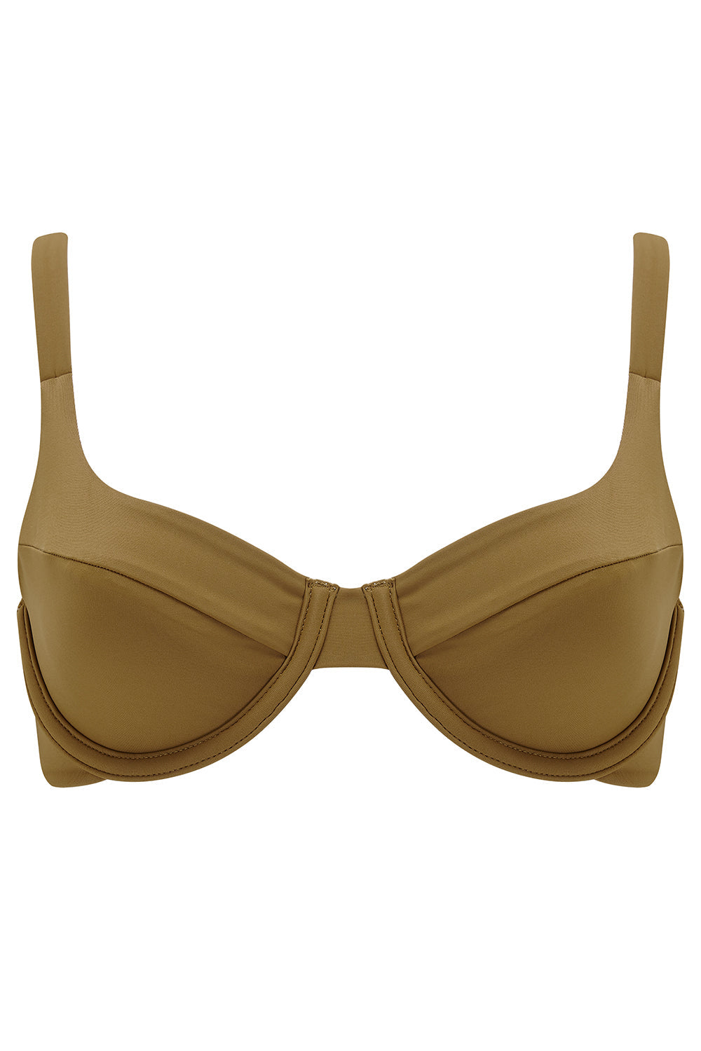 The 'Celine' Bikini Bra in Reversible White Seagrass
