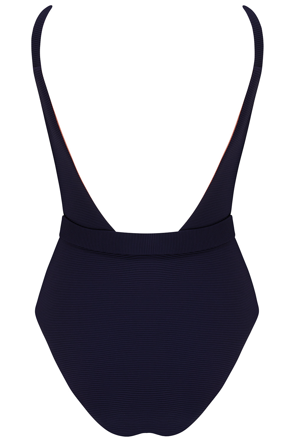 The 'Elle' One Piece in Reversible Azura Rose