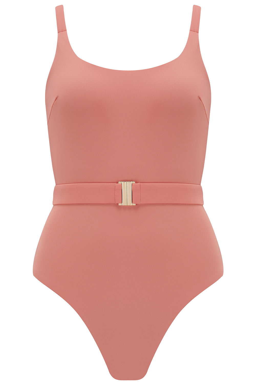 The 'Elle' One Piece in Reversible Azura Rose