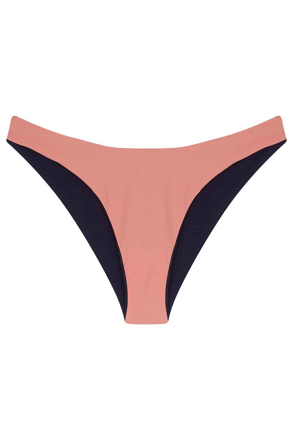 The 'Noemi' Bikini Bottom in Reversible Azura Rose