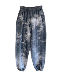 Tie-Dye Charcoal Joggers