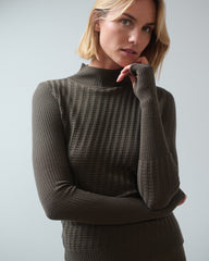 Žaltys: Nettle Merino Wool Turtleneck - Promo