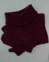 Vilna: Hellebore Alpaca Wool Mittens