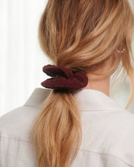 Ramunės: Hellebore Cotton Scrunchie