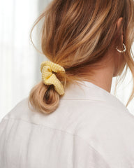 Ramunės: Sunrise Cotton Scrunchie