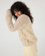 Twisted Erik: Cloud Silk Mohair Cardigan