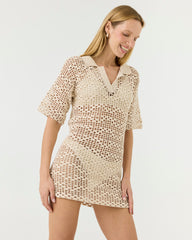 Lilly: Oat Cotton Dress