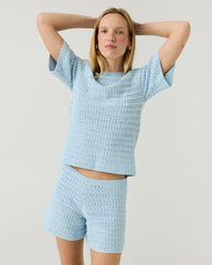 Žara Set: Dew Cotton Top and Shorts Set