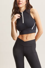 Tempo Zip Tank Top