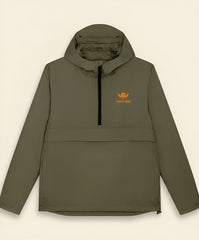 The Rally Shell  Waterproof Padel Hoodie - THE WOODIE