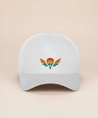 White Pride Serve Baseball Cap