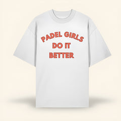 THE SISTERHÜD Girlfriend Padel Tee
