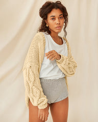 Tom: Butter Yellow Cardigan